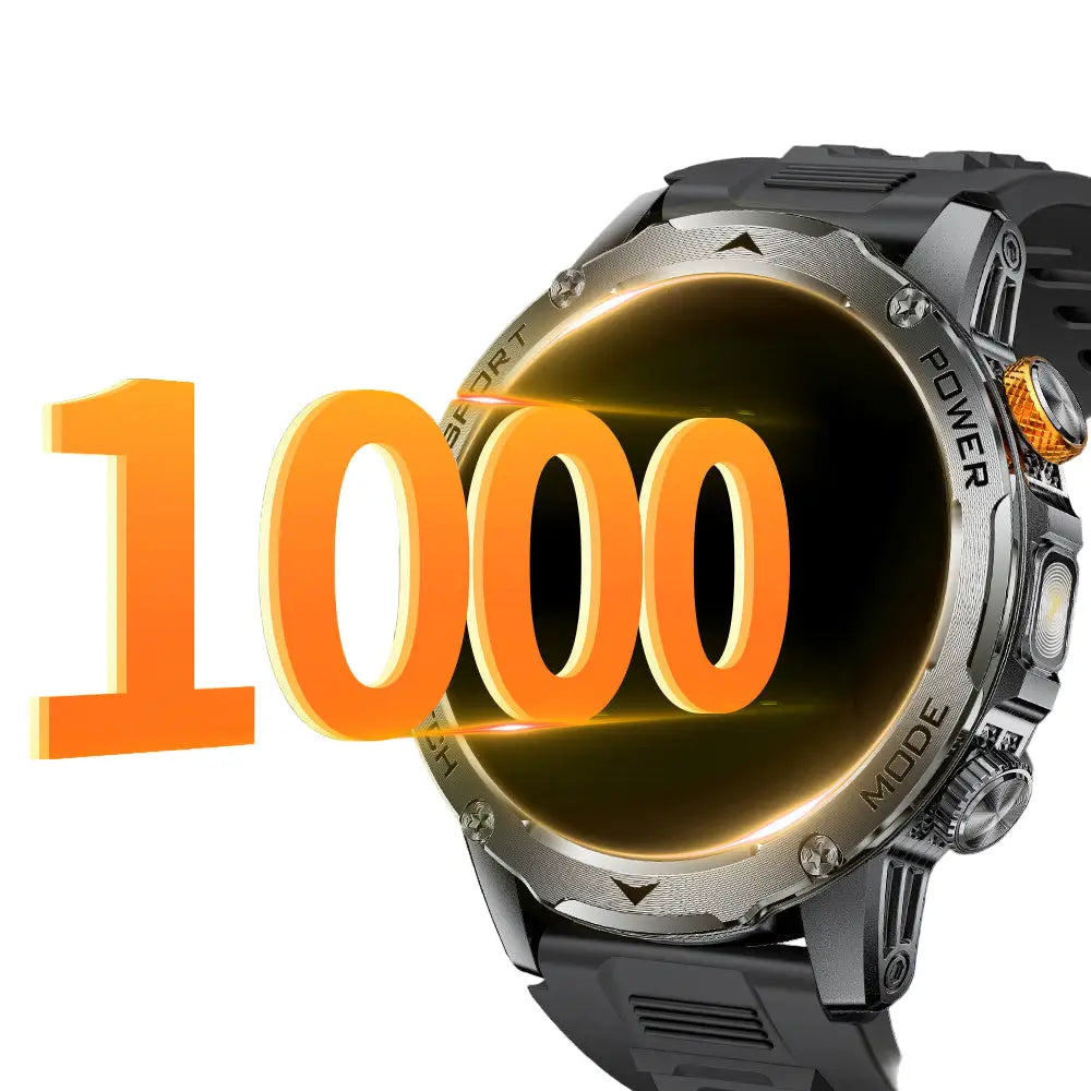 LIGE Smart Sports Watch – 1.7" HD Screen, 15-Day Battery, Wireless Calls (6 designs available) Habicare