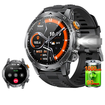 LIGE Smart Sports Watch – 1.7" HD Screen, 15-Day Battery, Wireless Calls (6 designs available) Habicare