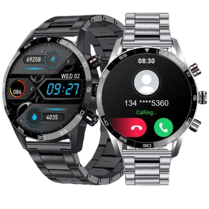 LIGE Smart Watch – 1.32" Full Touch Screen with Call Reminder, Fitness & Life Tracking (available in Black & Silver) Habicare