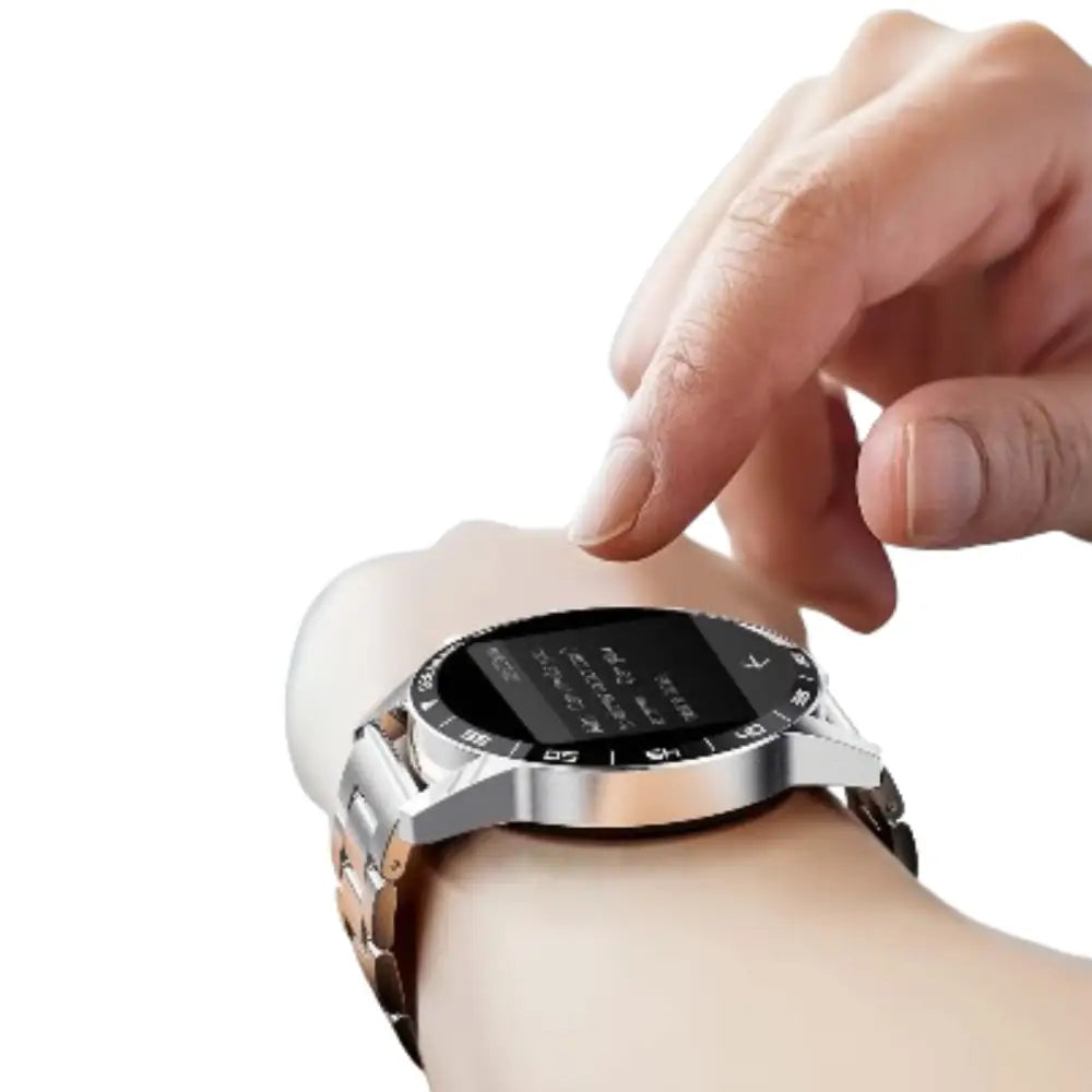 LIGE Smart Watch – 1.32" Full Touch Screen with Call Reminder, Fitness & Life Tracking (available in Black & Silver) Habicare