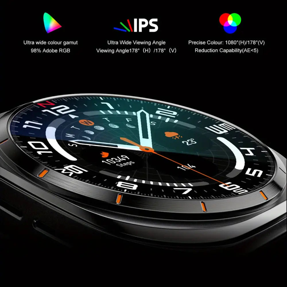 LIGE Smart Watch for Men & Women – 400mAh Battery, 100+ Sports Modes (3 colours available) Habicare