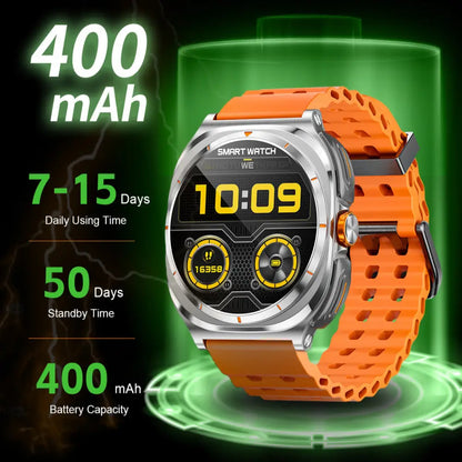LIGE Smart Watch for Men & Women – 400mAh Battery, 100+ Sports Modes (3 colours available) Habicare