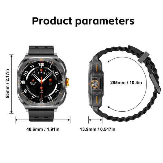 LIGE Smart Watch for Men & Women – 400mAh Battery, 100+ Sports Modes (3 colours available) Habicare