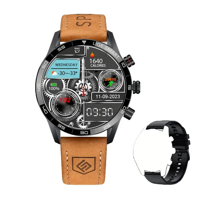 LIGE Smart Watch – Full Touch Screen with Multi-Sport Modes (10 colours available) Habicare
