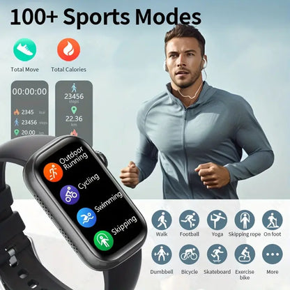 LIGE Smart Watch – HD TFT Display with Wireless Calls, 100+ Sports Modes (available in 3 colours) Habicare