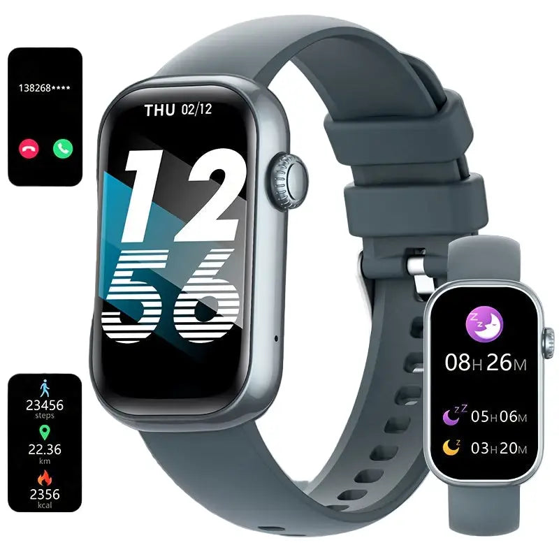 LIGE Smart Watch – HD TFT Display with Wireless Calls, 100+ Sports Modes (available in 3 colours) Habicare