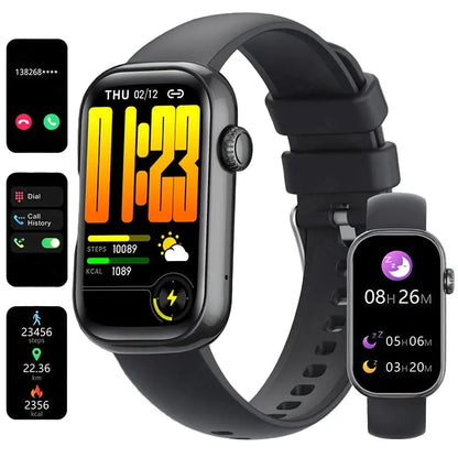 LIGE Smart Watch – HD TFT Display with Wireless Calls, 100+ Sports Modes (available in 3 colours) Habicare