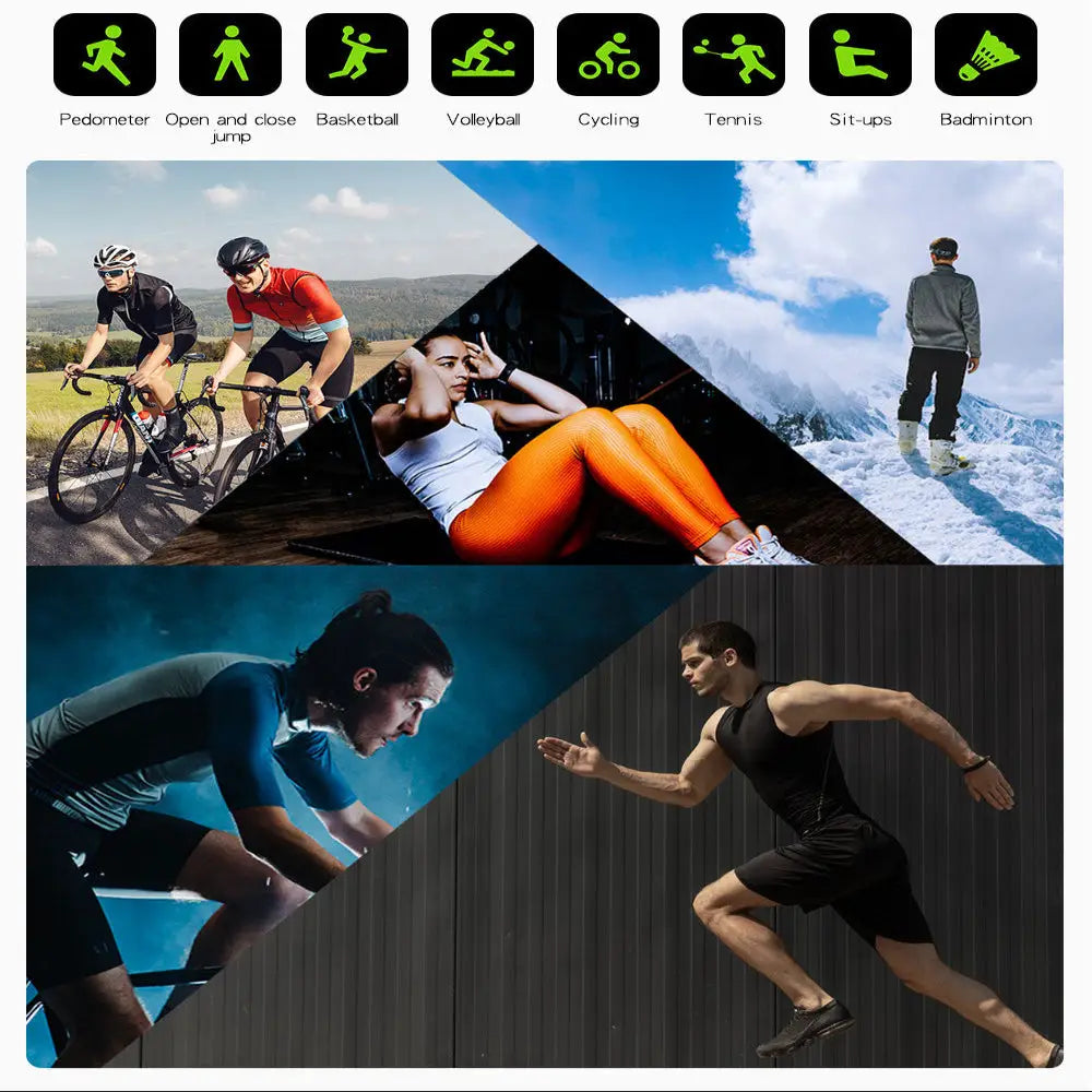 LIGE Smart Watch – Make/Answer Calls, Custom Wallpaper, Music Control (4 colours available) Habicare