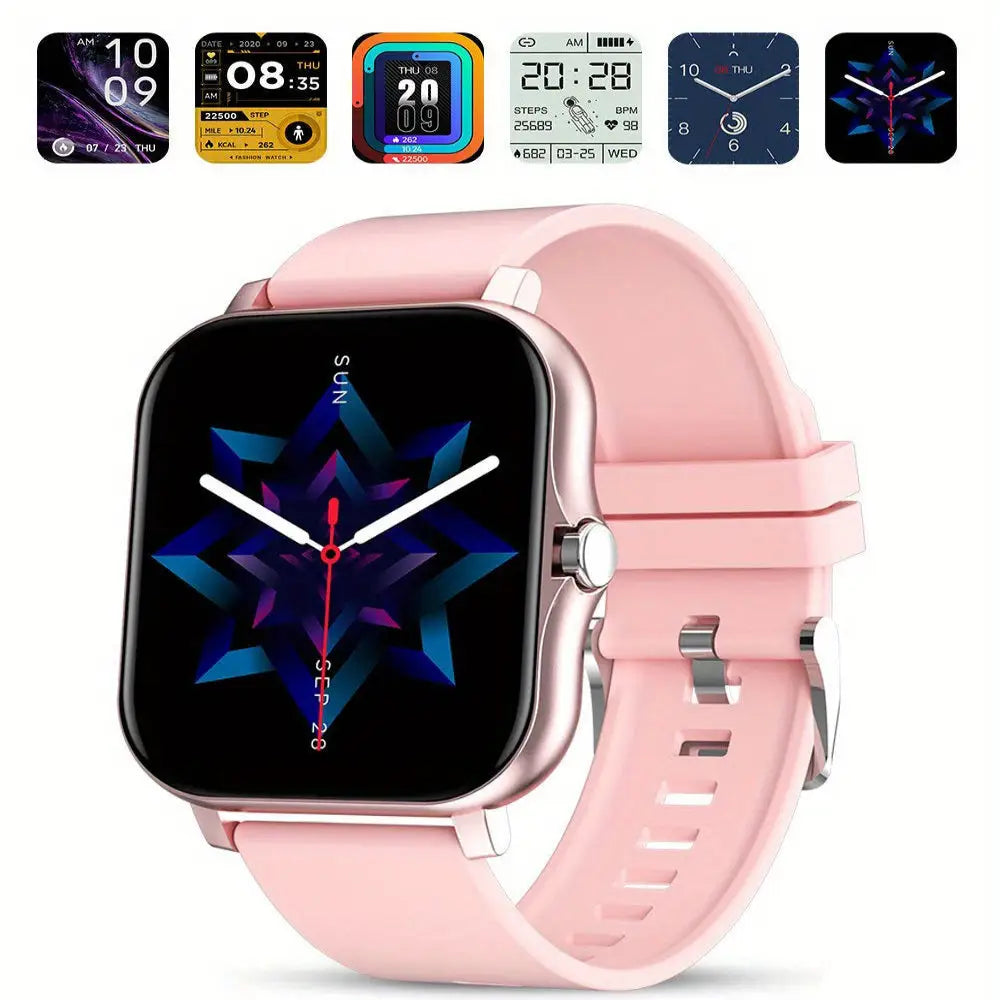 LIGE Smart Watch – Make/Answer Calls, Custom Wallpaper, Music Control (4 colours available) Habicare
