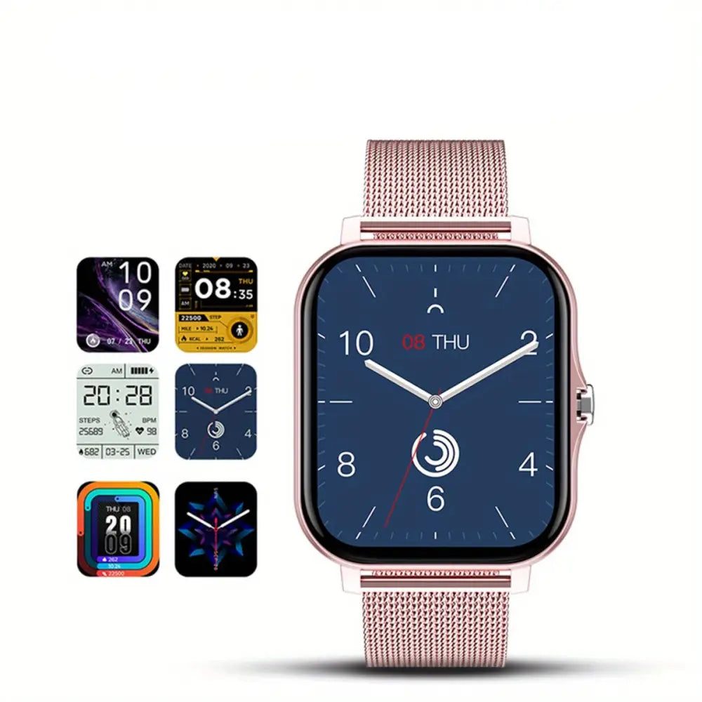 LIGE Smart Watch – Make/Answer Calls, Custom Wallpaper, Music Control (4 colours available) Habicare