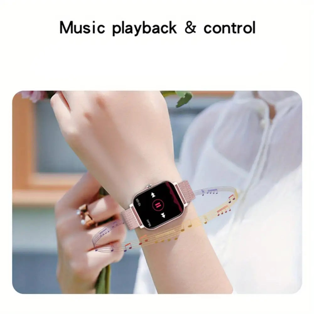 LIGE Smart Watch – Make/Answer Calls, Custom Wallpaper, Music Control (4 colours available) Habicare