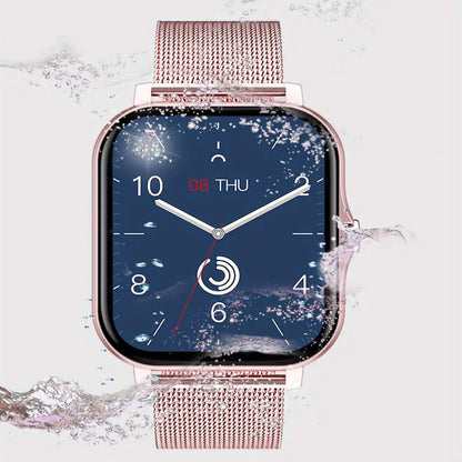 LIGE Smart Watch – Ultra-Thin Design with Wireless Calls (8 colours available) Habicare