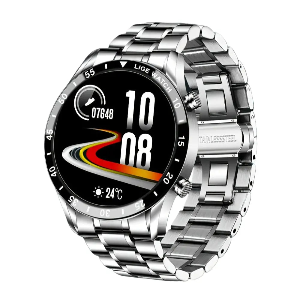 LIGE Smartwatch – Full Touchscreen with Call Management (4 types available) Habicare