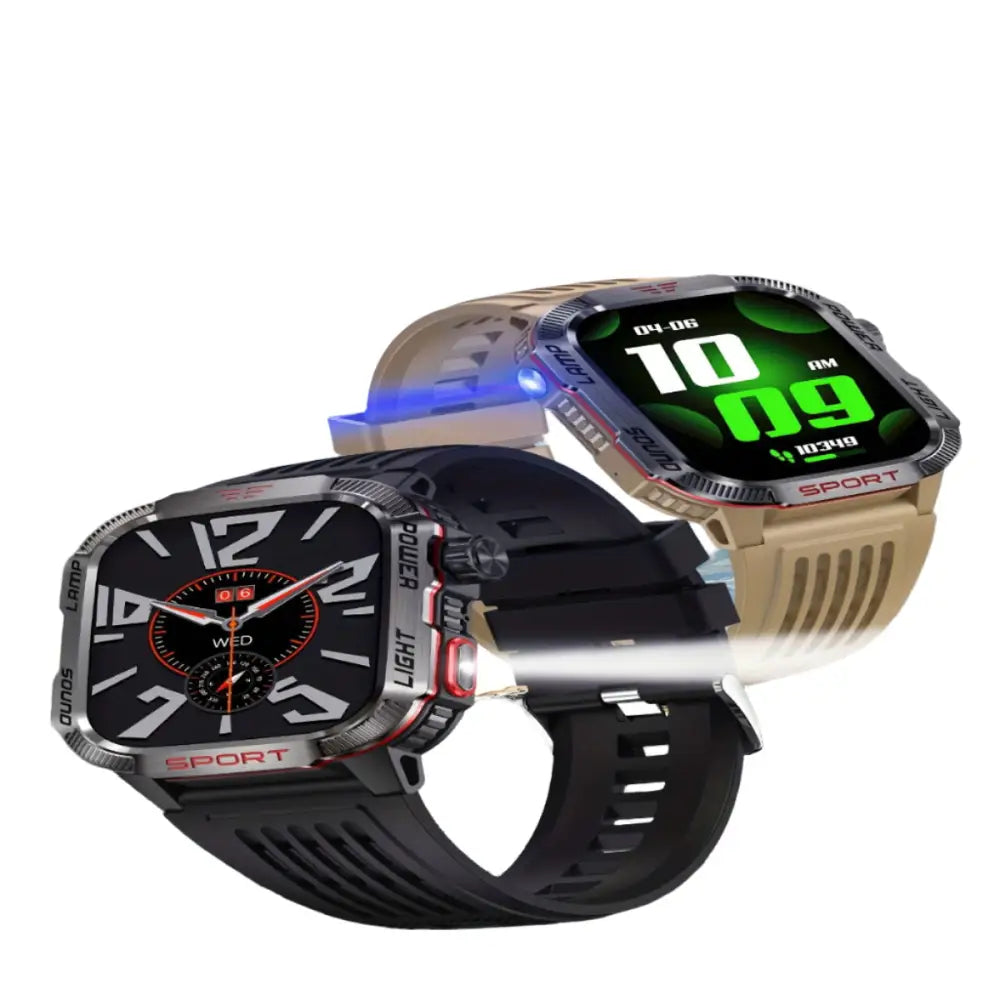 LIGE Smartwatch – HD Touch Display, Wireless Calls, Notifications, Pedometer & Long Battery Life Habicare
