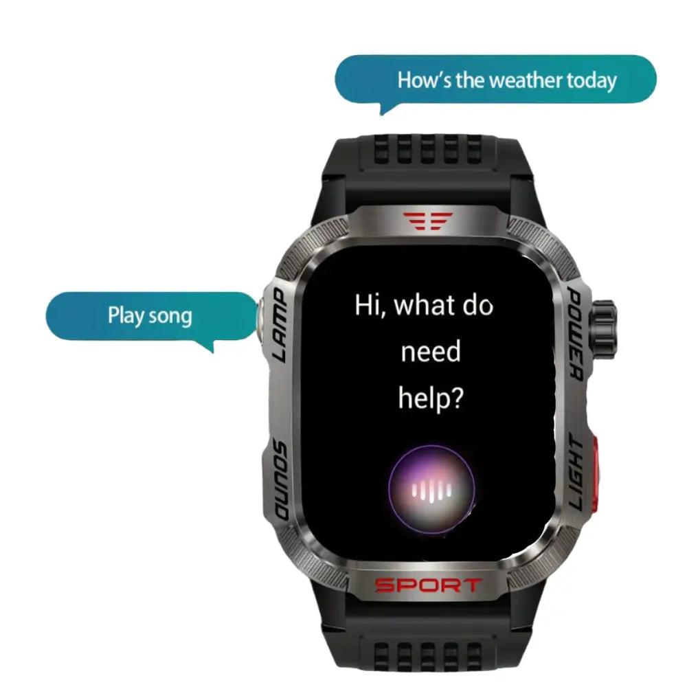 LIGE Smartwatch – HD Touch Display, Wireless Calls, Notifications, Pedometer & Long Battery Life Habicare