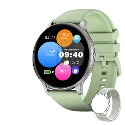LIGE Smartwatch – Multi-Colour Silicone Strap (11 colours available) Habicare