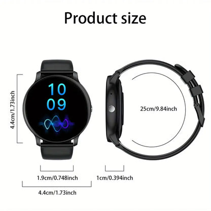 LIGE Smartwatch – Multi-Colour Silicone Strap (11 colours available) Habicare
