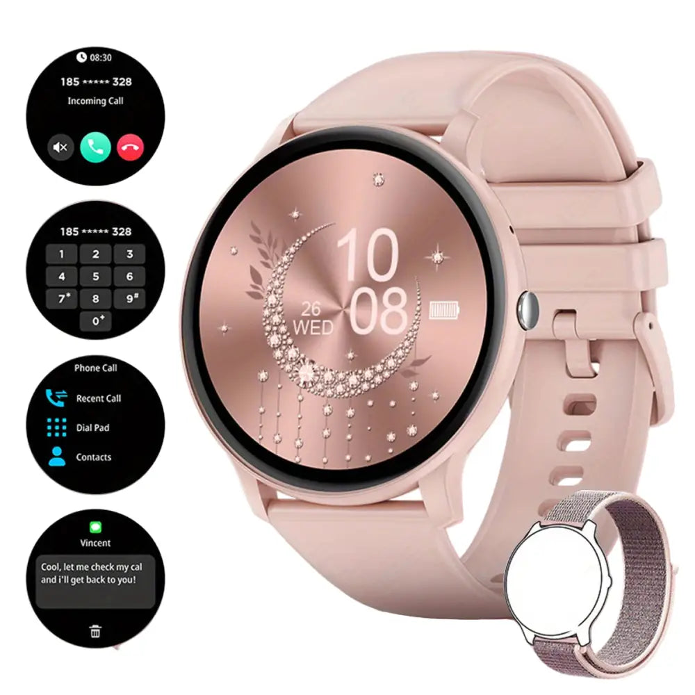 LIGE Smartwatch – Multi-Colour Silicone Strap (11 colours available) Habicare