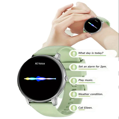 LIGE Smartwatch – Multi-Colour Silicone Strap (11 colours available) Habicare