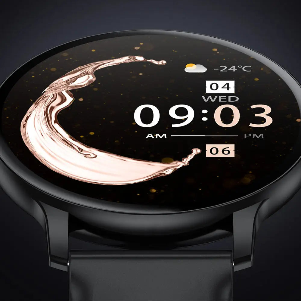 LIGE Smartwatch – Multi-Colour Silicone Strap (11 colours available) Habicare