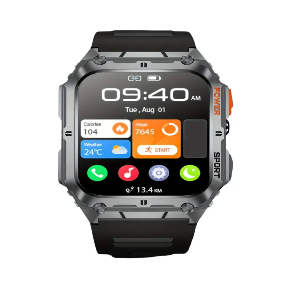 LIGE Smartwatch – Wireless Calling, 100+ Sports Modes, AI Voice (4 types available) Habicare