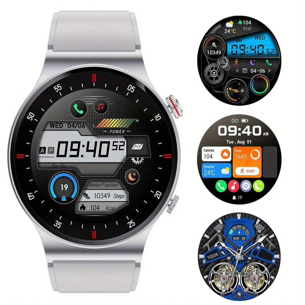LIGE Sports Watch with Step Counter, Alarm, Wireless Calls, Weather Forecast (8 types available) Habicare