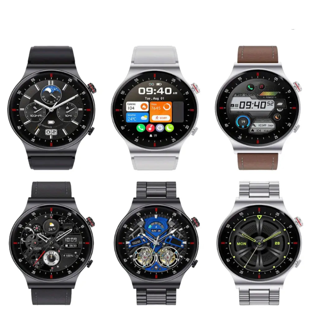 LIGE Sports Watch with Step Counter, Alarm, Wireless Calls, Weather Forecast (8 types available) Habicare