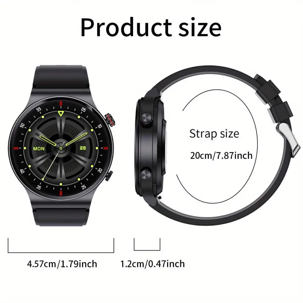 LIGE Sports Watch with Step Counter, Alarm, Wireless Calls, Weather Forecast (8 types available) Habicare