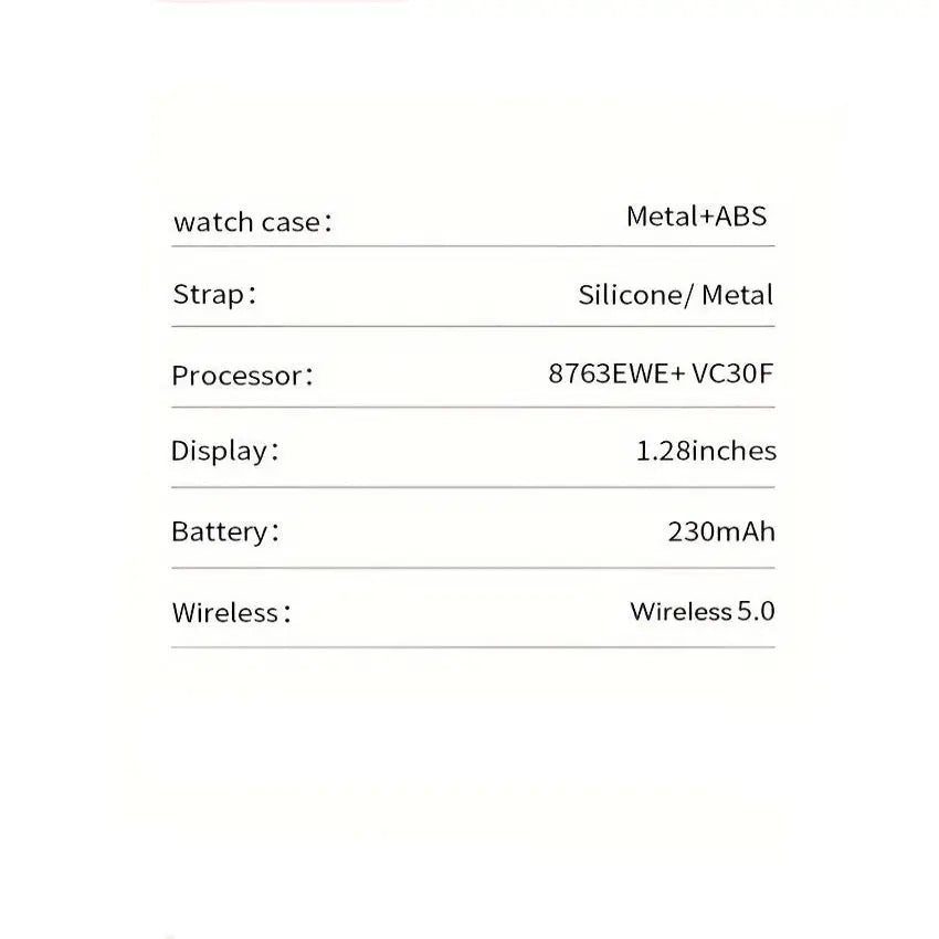 LIGE Women's Smartwatch – 3.25cm AMOLED Fitness Tracker with 100+ Sports Modes (3 colours available) Habicare