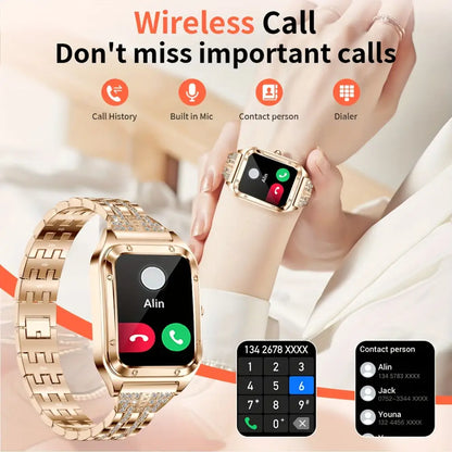 LIGE Women's Smartwatch – Full Touch Screen Habicare