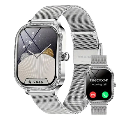 LIGE Women's Smartwatch – TFT HD Curved Screen, Wireless Calls, Voice Assistant (6 types available) Habicare