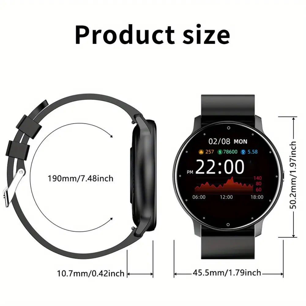 LIGE Women's Smartwatch – With Call Function, Multi-Sport Modes Habicare