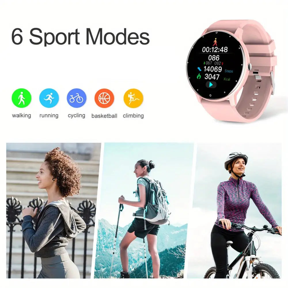 LIGE Women's Smartwatch – With Call Function, Multi-Sport Modes Habicare