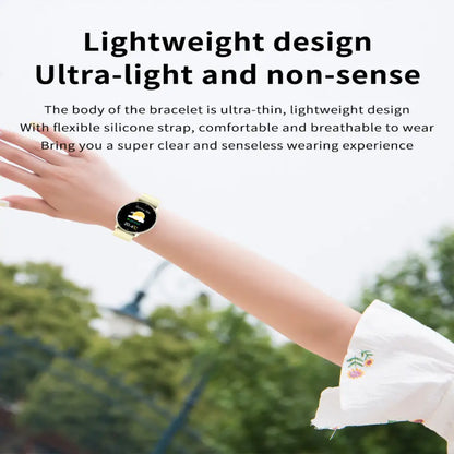 LIGE Women's Smartwatch – With Call Function, Multi-Sport Modes Habicare