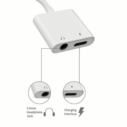 Lightning Audio & Charge Adapter (MH030) 9eight5