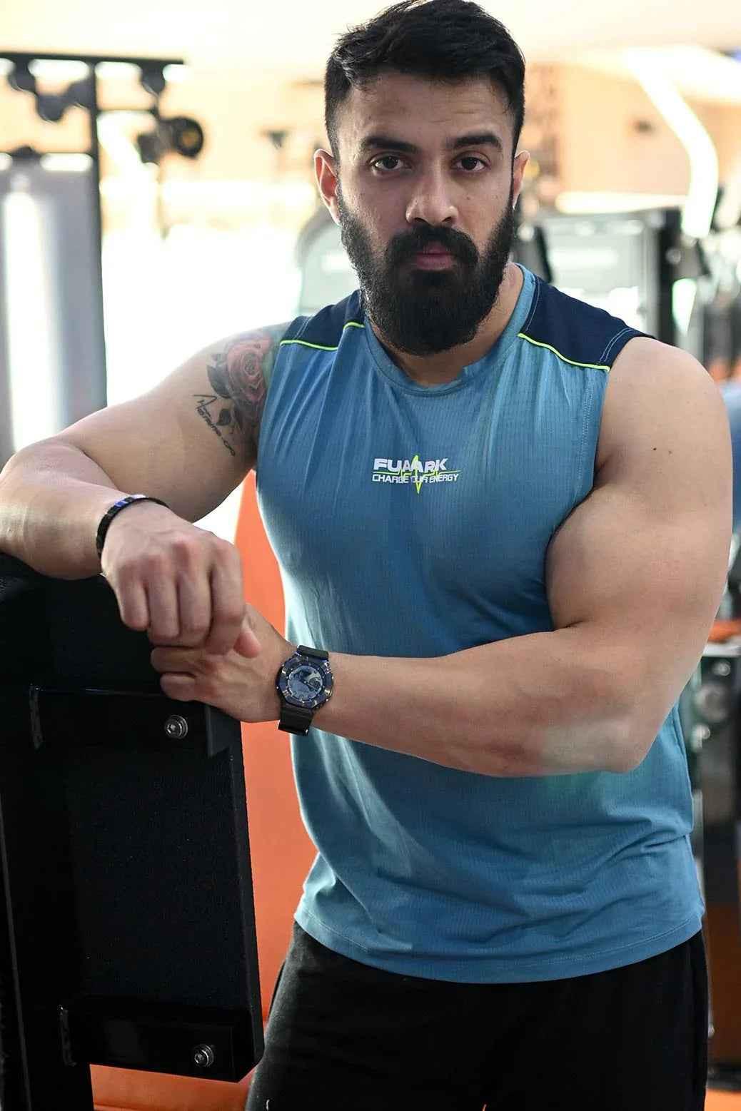 Lining Tank Sky Blue