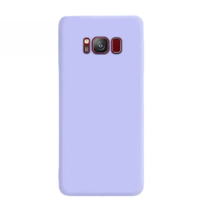 Liquid Silicone Soft Case for Samsung Galaxy Series (Light Purple) Habicare