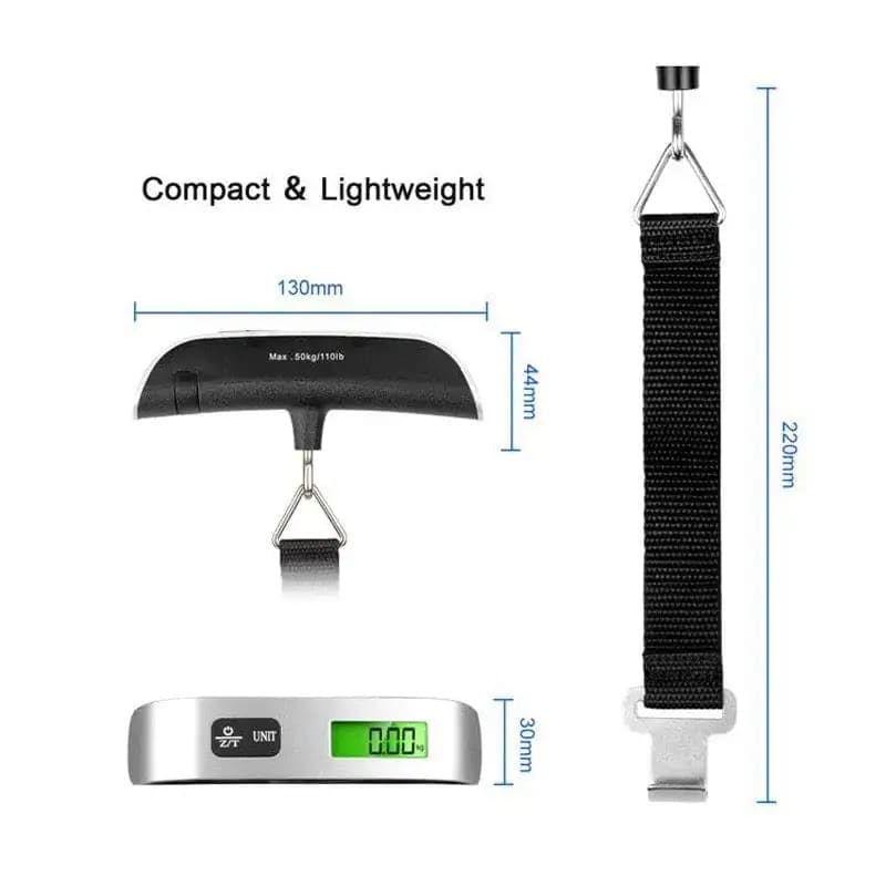Luggage Scale (0.0.1kg - 50kg) - ShopHub