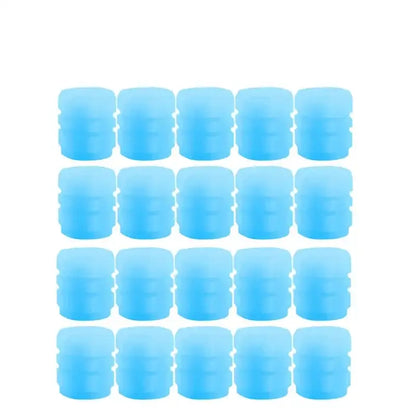 Luminous Fluorescent Tire Valve Caps Habicare