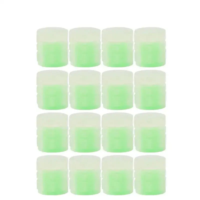 Luminous Fluorescent Tire Valve Caps Habicare