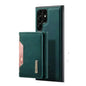 M2 Leather Case for Samsung (Green with wallet) Habicare