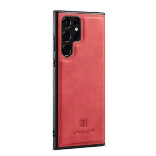 M2 Leather Case for Samsung Galaxy Series (Red) Habicare