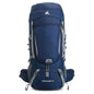 60L Water-Repellent Hiking Backpack with Rain Cover - Large Capacity Outdoor Pack for Adventures