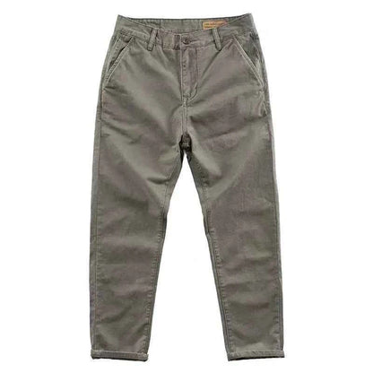 Men's Casual Loose Fit Cotton Cargo Pants - Heavy Duty Work Pants | Spring & Autumn