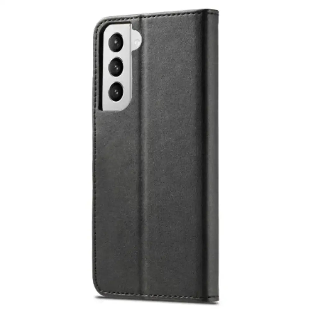Leather Flip Cover for Samsung Galaxy Series (Black) Habicare