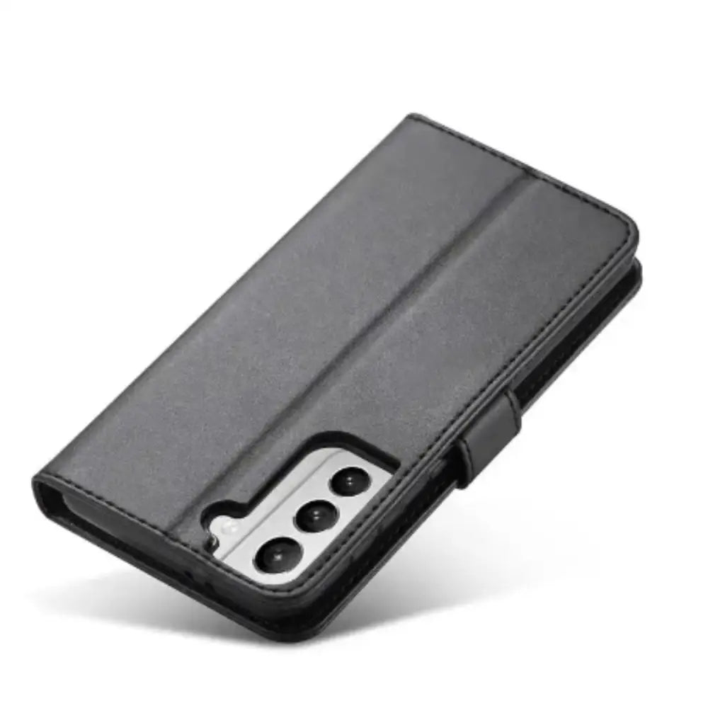 Leather Flip Cover for Samsung Galaxy Series (Gray) Habicare