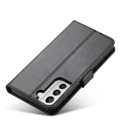 Leather Flip Cover for Samsung Galaxy Series (Gray) Habicare
