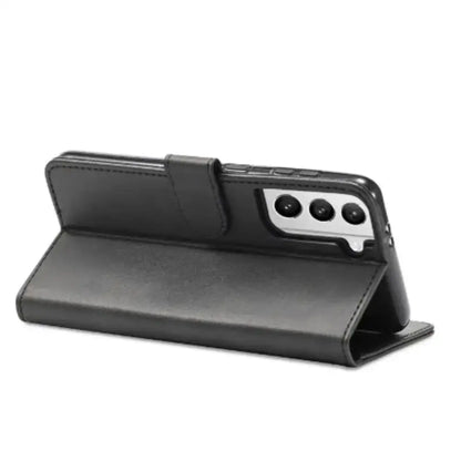 Leather Flip Cover for Samsung Galaxy Series (Gray) Habicare