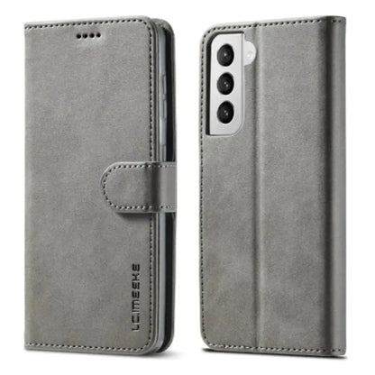 Leather Flip Cover for Samsung Galaxy Series (Gray) Habicare