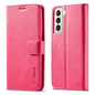 Leather Flip Cover for Samsung Galaxy Series (Rose Red) Habicare